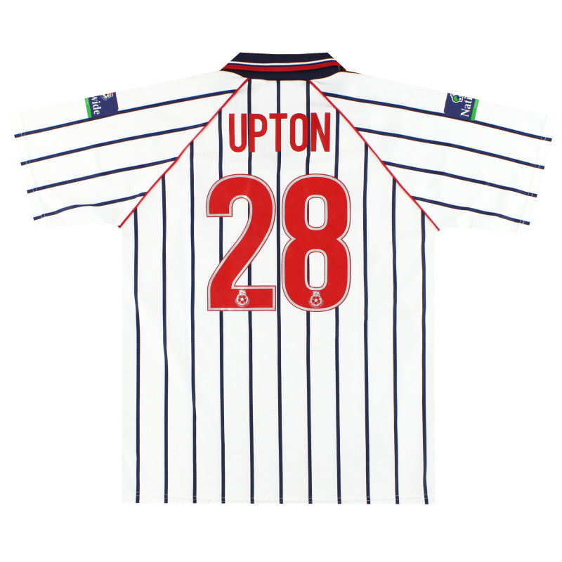 1999-00 Tranmere Rovers Patrick Match Issue Home Shirt Upton #28 M Football Shirt