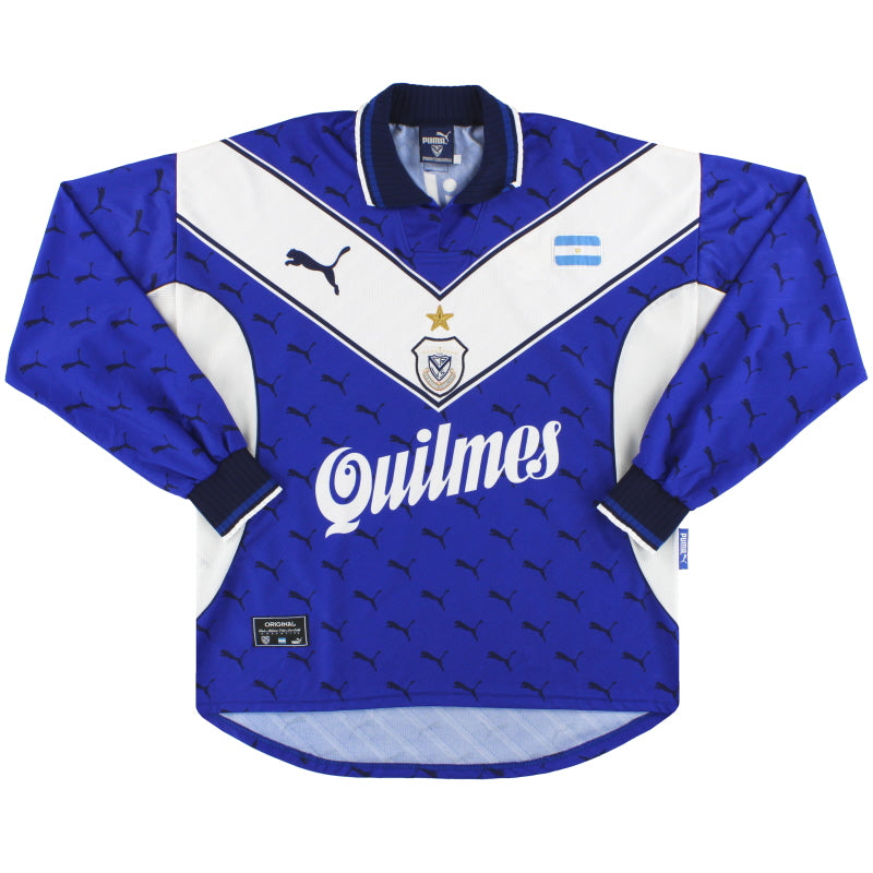 1999-00 Velez Sarsfield Puma Away Shirt L/S L Football Shirt