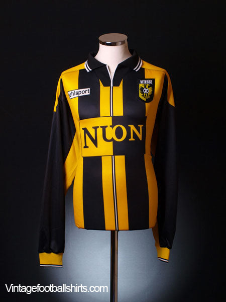 1999-00 Vitesse Home Shirt L/S XL Football Shirt