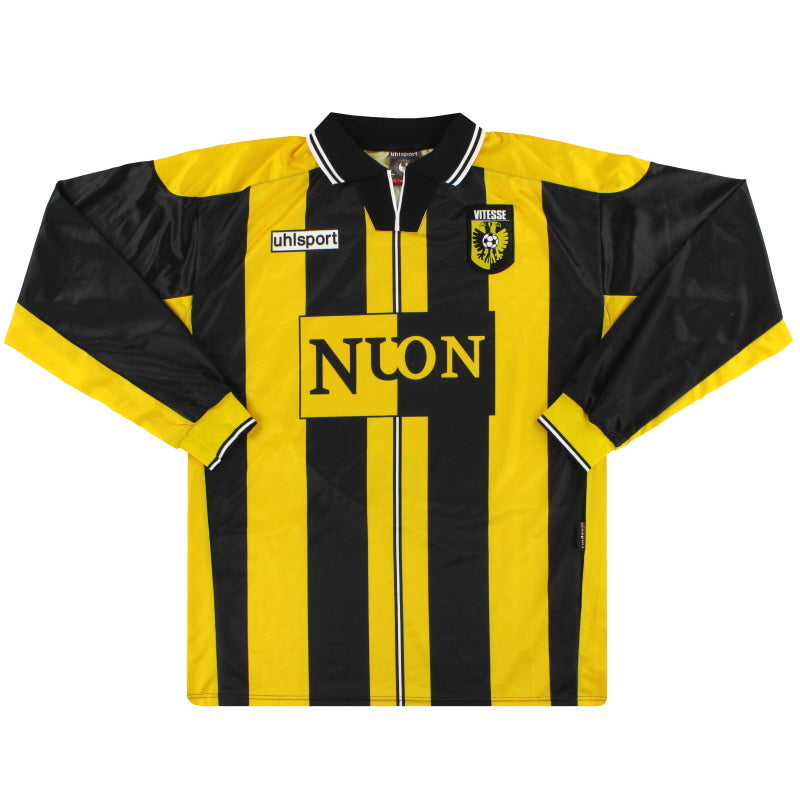 1999-00 Vitesse Uhlsport Home Shirt L/S XL Football Shirt