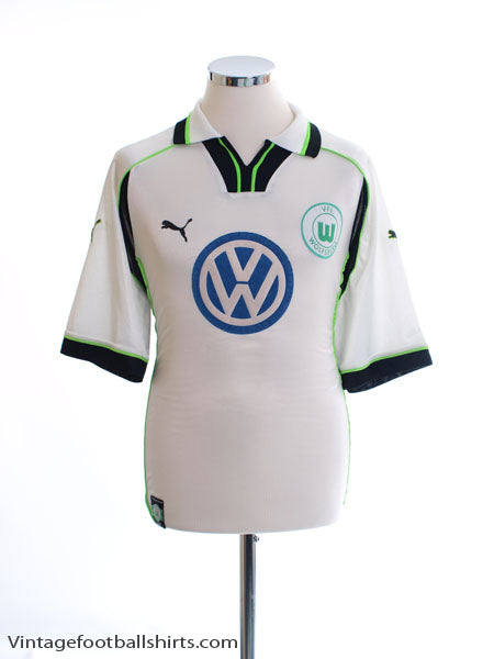 1999-00 Wolfsburg Away Shirt L Football Shirt