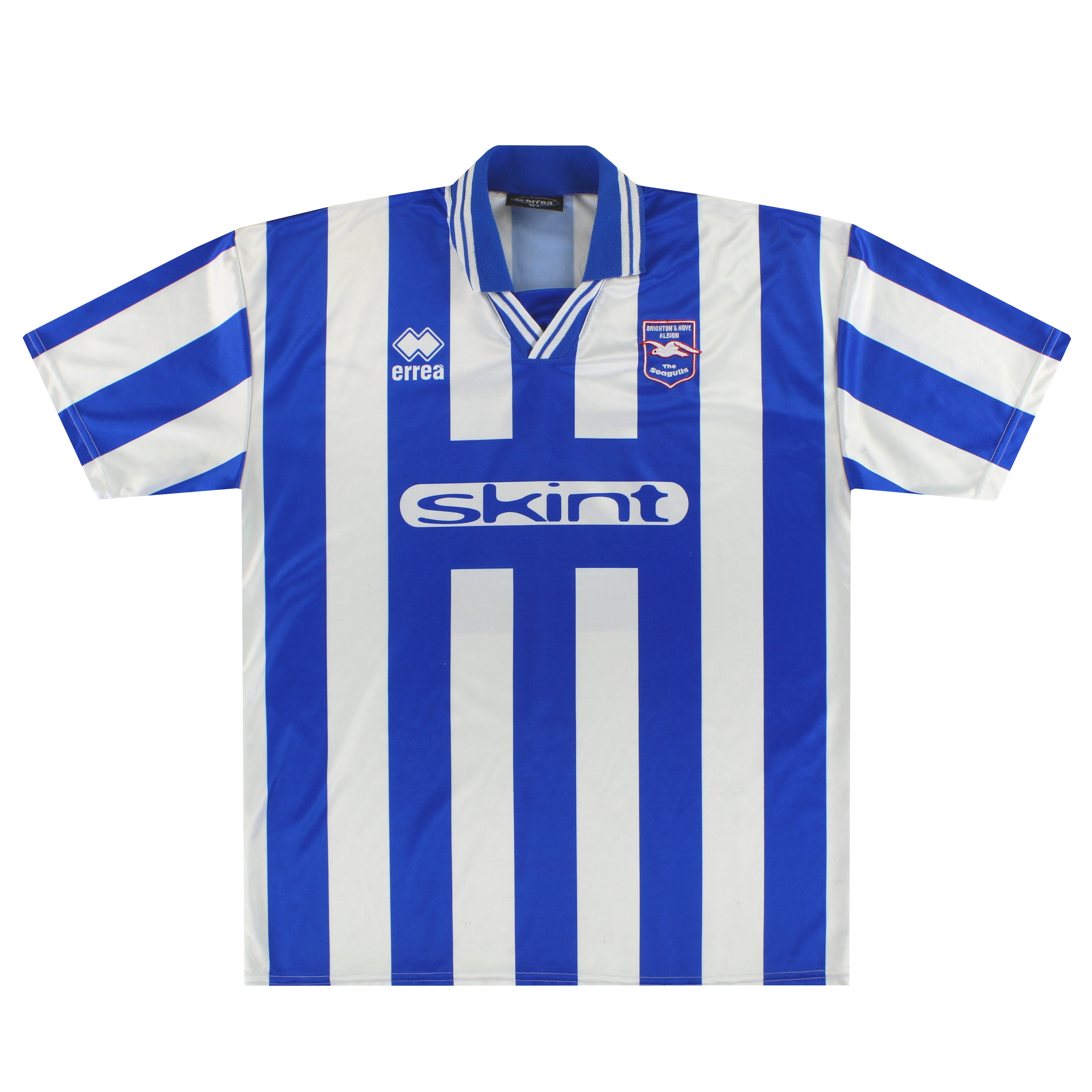 1999-00 Brighton Erreà Skint vintage XL 1999-00 Brighton Errea Home Shirt XL | Vintage Football Shirts