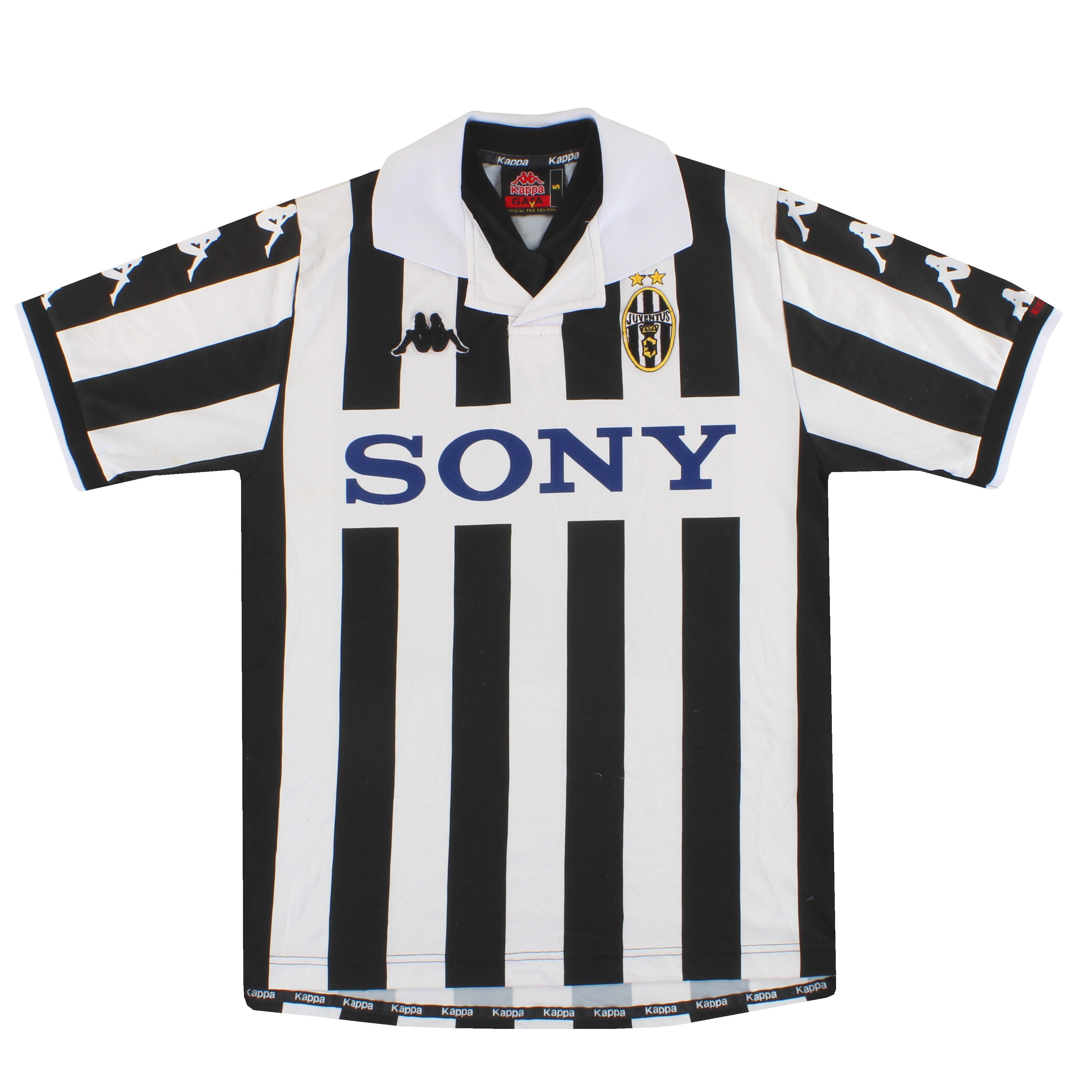 1999-00 Juventus Kappa European Home Shirt S | Vintage Football Shirts