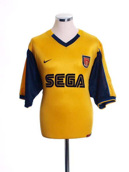 1999-01 Arsenal Away Shirt M Football Shirt