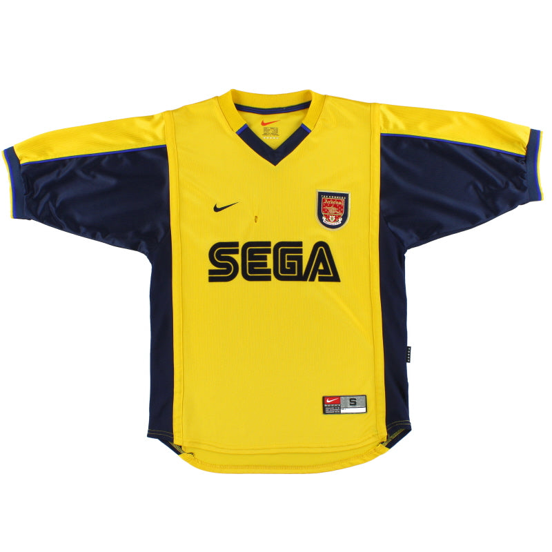 1999-01 Arsenal Away Shirt S Football Shirt