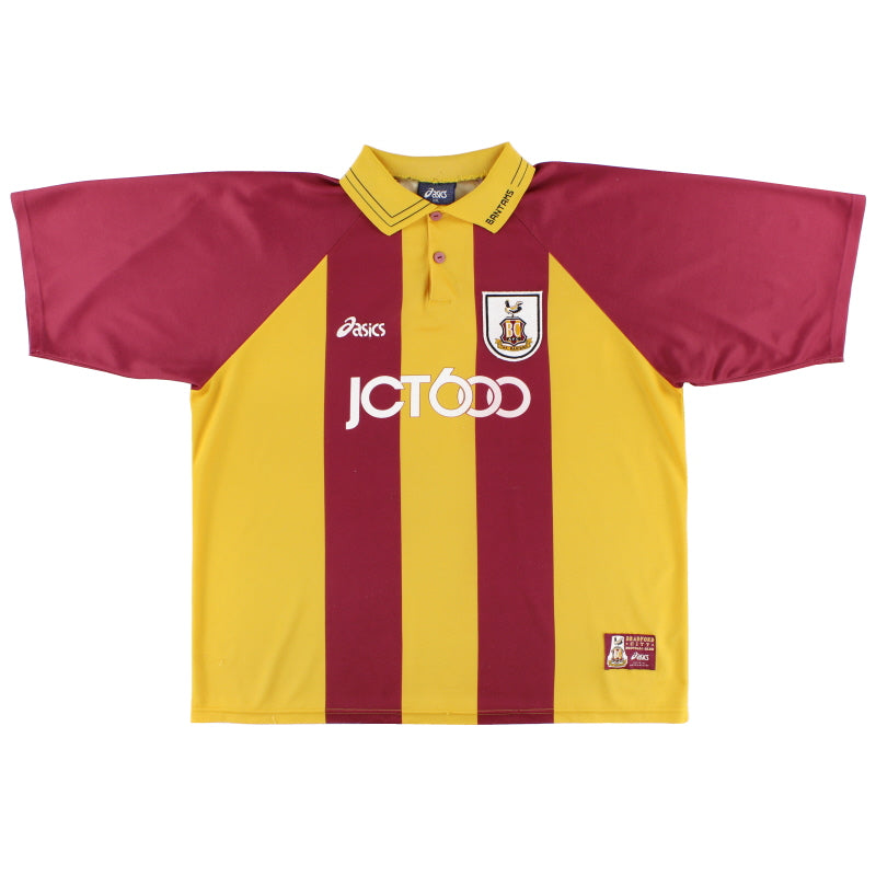 1999-01 Bradford City Home Shirt L Football Shirt