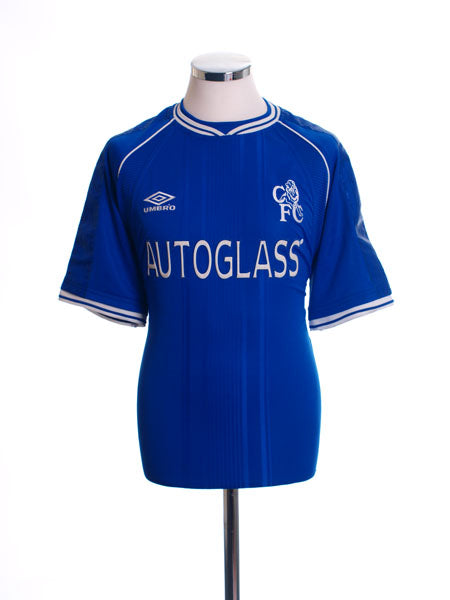 1999-01 Chelsea Home Shirt M Football Shirt