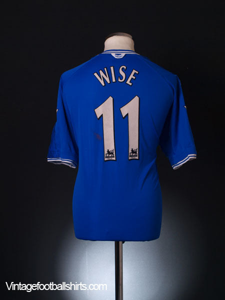 1999-01 Chelsea Home Shirt Wise #11 XL Football Shirt