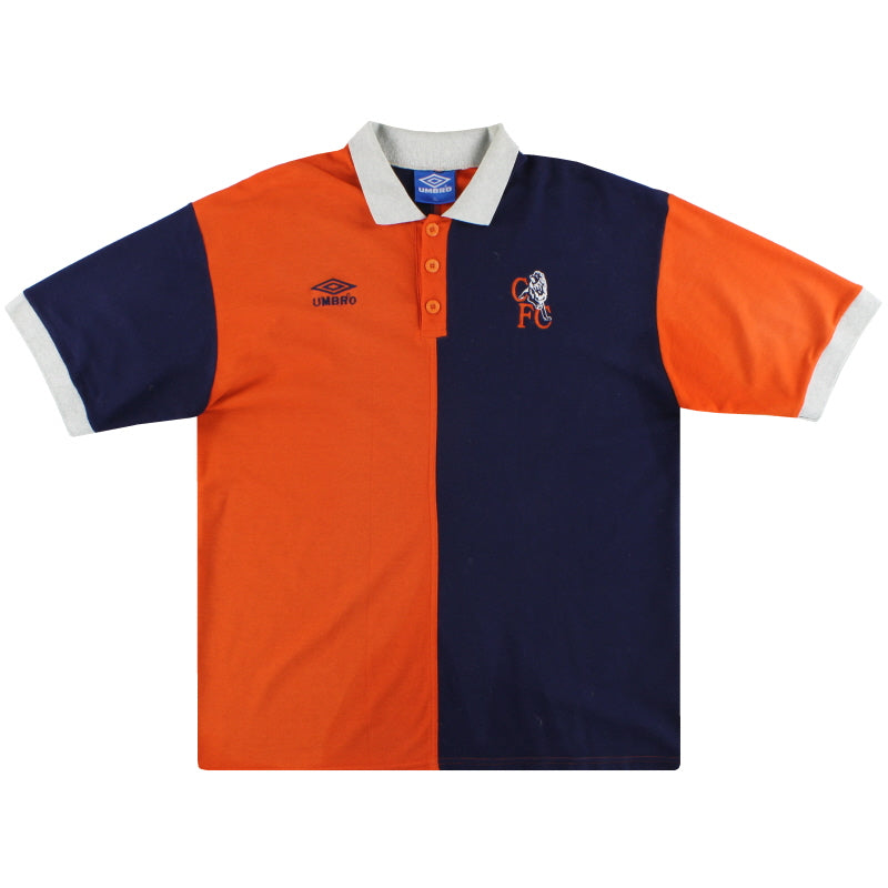1999-01 Chelsea Umbro Polo Shirt XL Polo Shirt