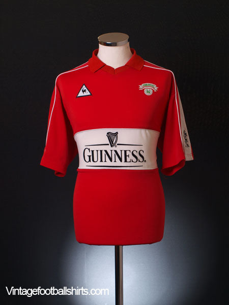 1999-01 Cork City Home Shirt L Football Shirt
