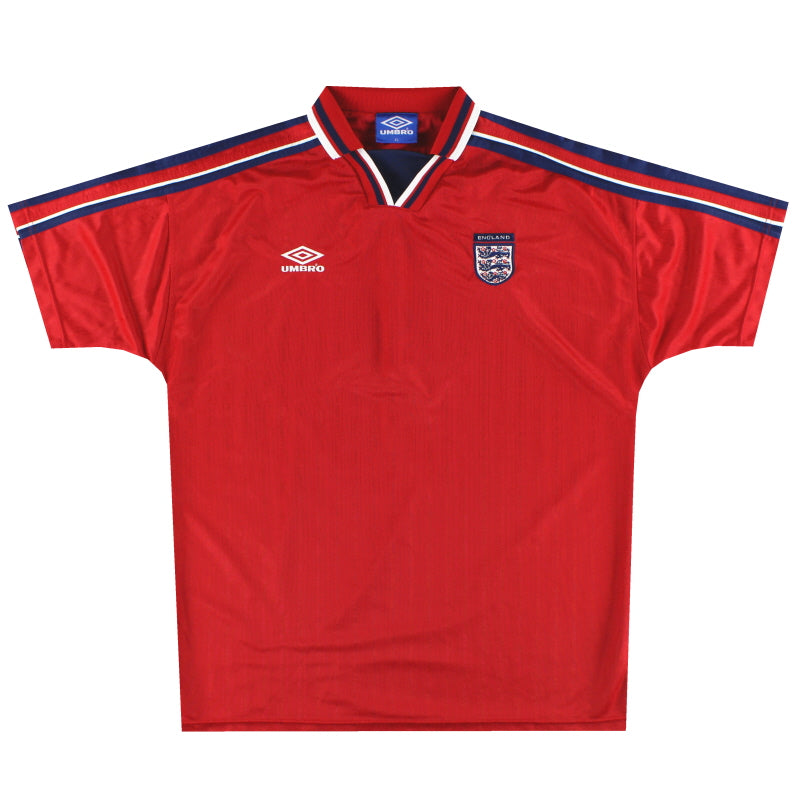 1999-01 England Umbro Training Shirt XL Training Shirt