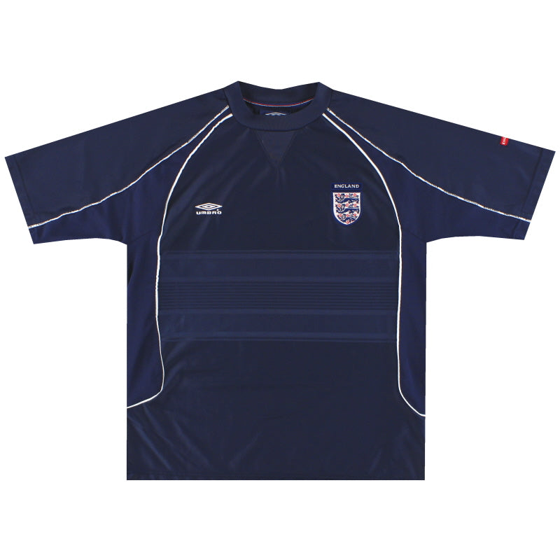 1999-01 England Umbro Training Shirt M Training Shirt
