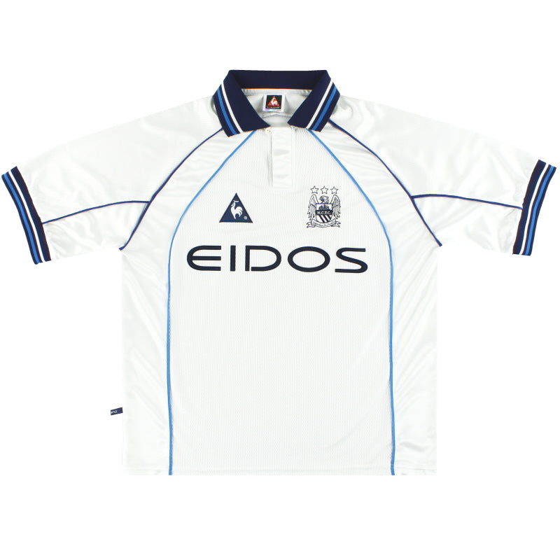 1999-01 Manchester City Le coq Sportif Away Shirt L Football Shirt