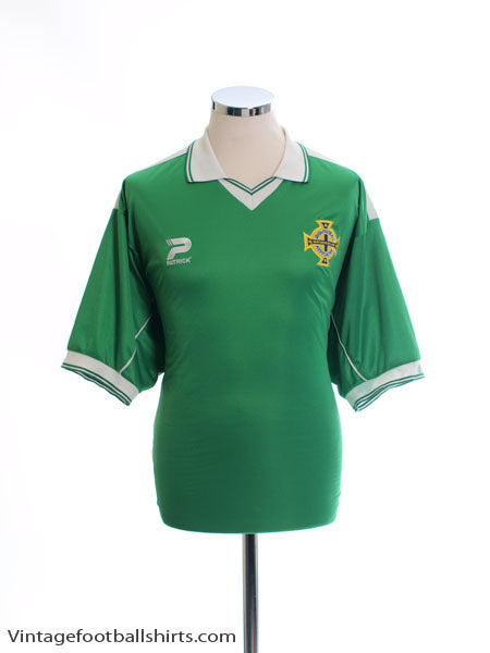 1999-01 Northern Ireland Home Shirt *Mint* XL Football Shirt