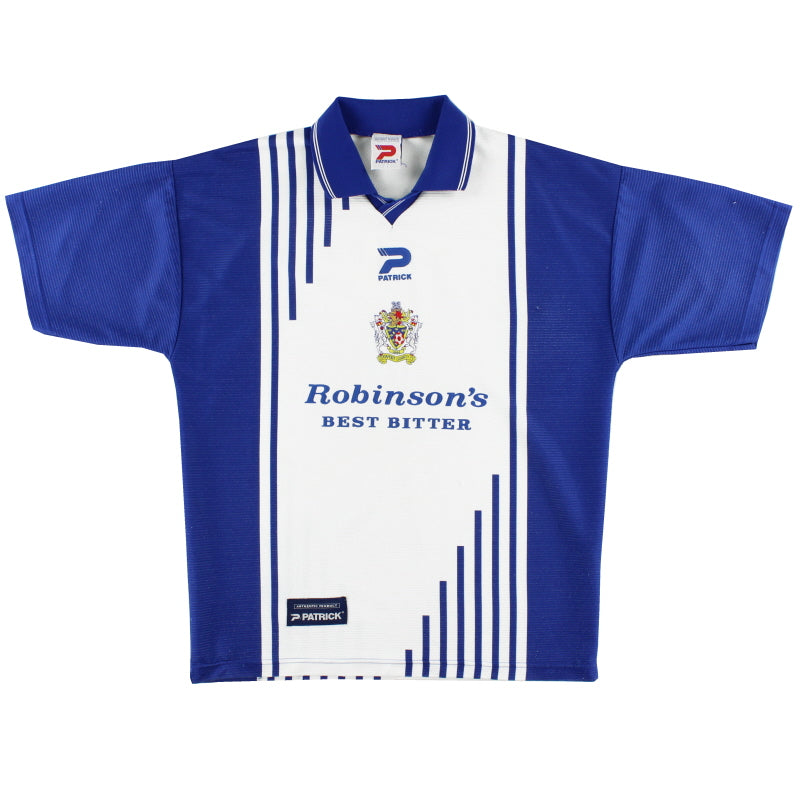 1999-01 Stockport County Home Shirt L Football Shirt