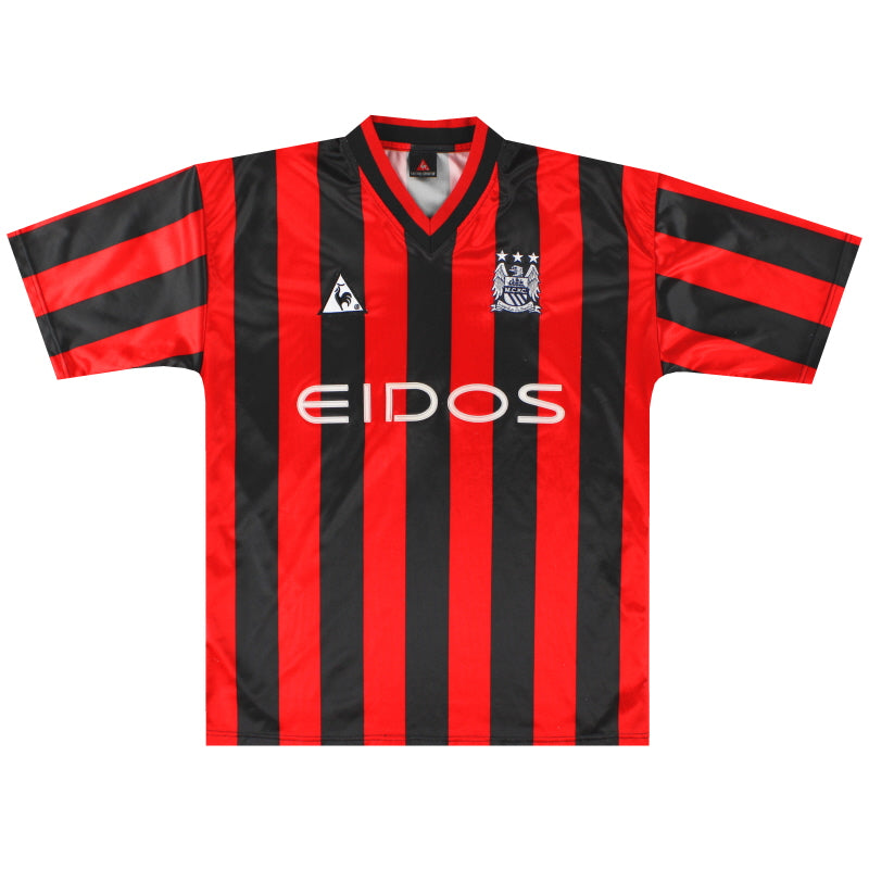 1999-02 Manchester City Le Coq Sportif Third Shirt L Football Shirt