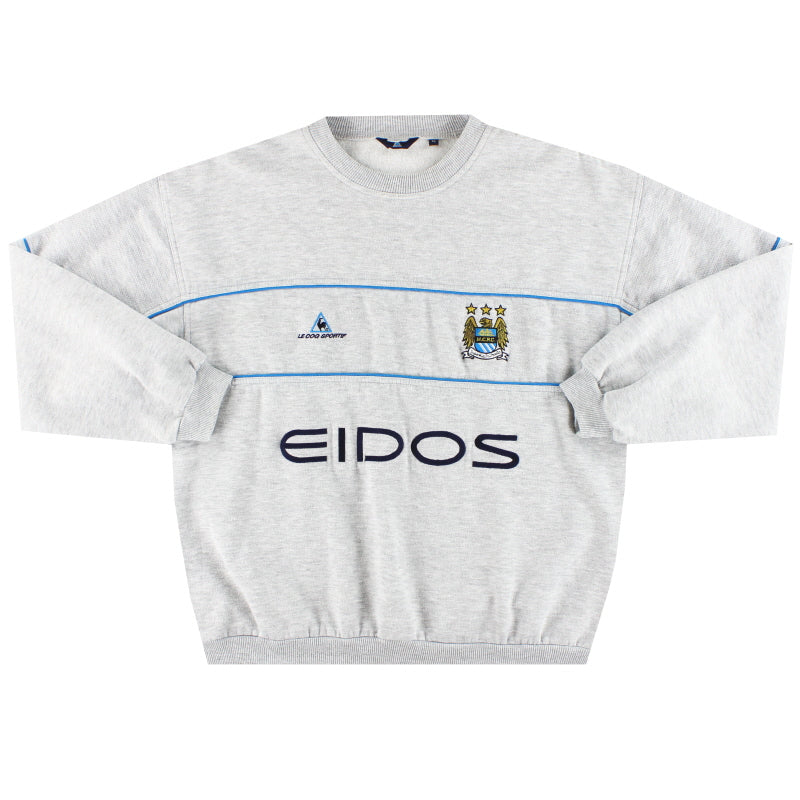 1999-02 Manchester City Le Coq Sportif Sweatshirt XL Sweatshirt