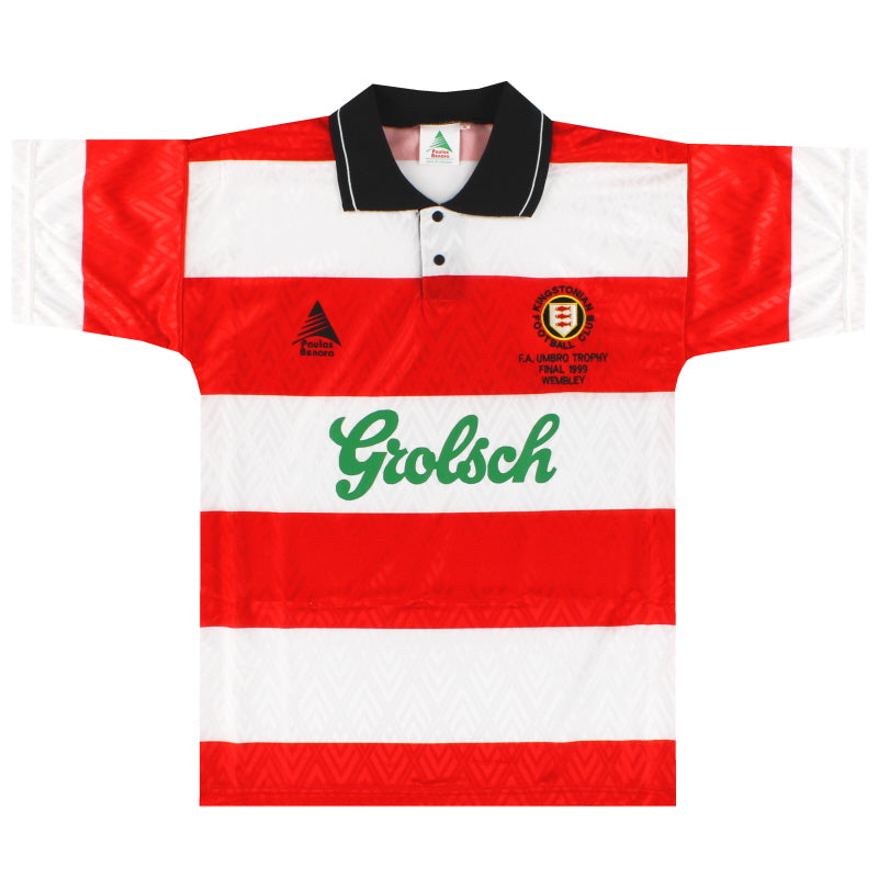 1999 Kingstonian 'FA Trophy Final' Home Shirt S Football Shirt