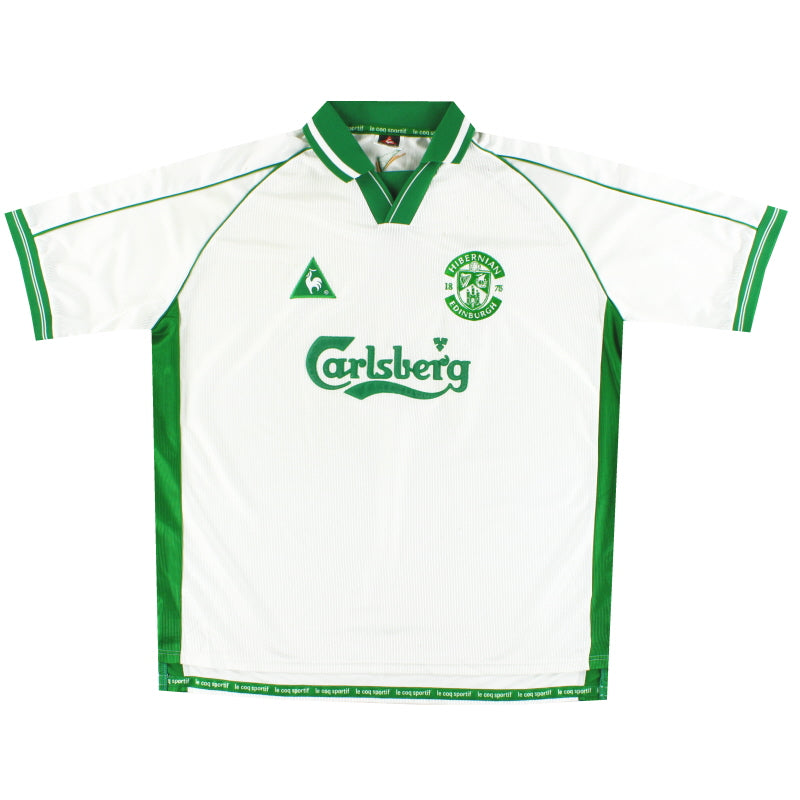 2000-00 Hibernian Le Coq Sportif Away Shirt XL Football Shirt