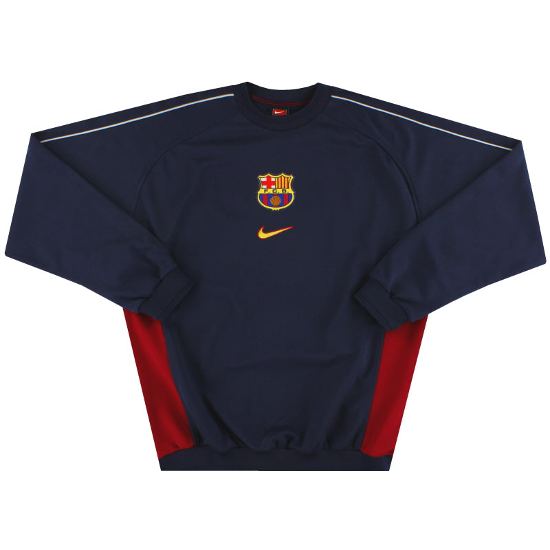 2000-01 Barcelona Nike Sweatshirt M Sweatshirt