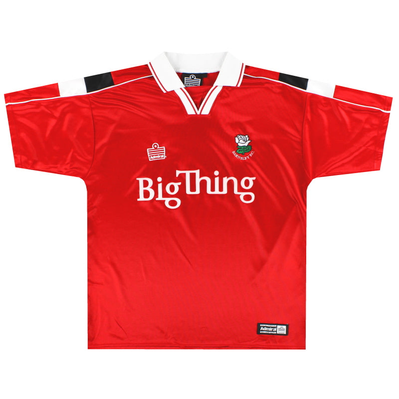 2000-01 Barnsley Admiral Home Shirt L Football Shirt