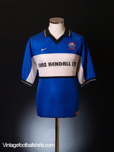 2000-01 Barrow Home Shirt L Football Shirt