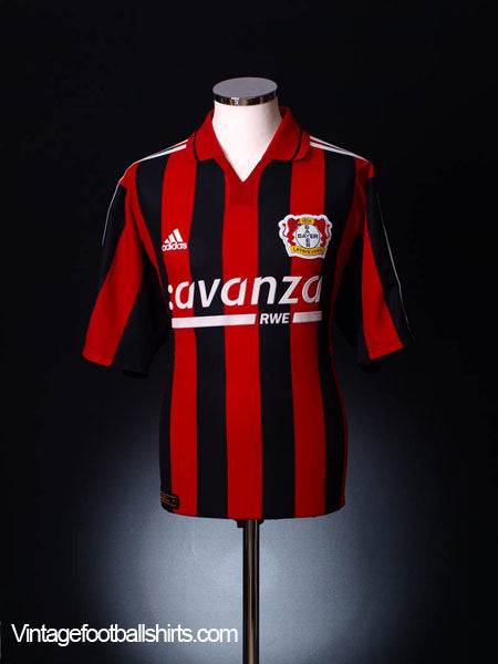 2000-01 Bayer Leverkusen Home Shirt L Football Shirt