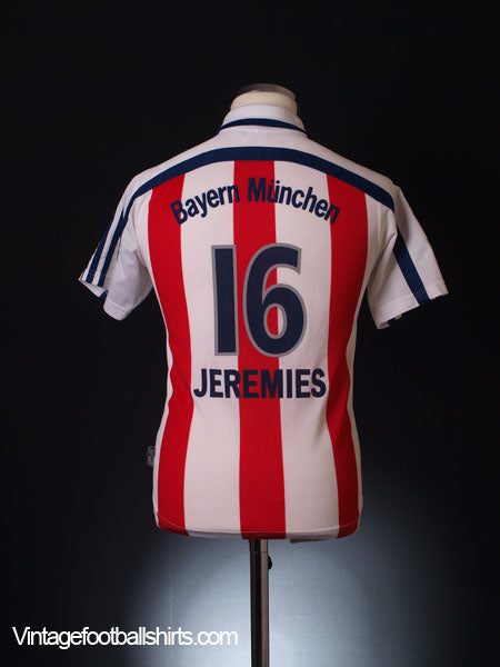 2000-01 Bayern Munich Away Shirt Jeremies #16 Y Football Shirt