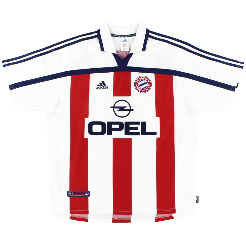 2000-01 Bayern Munich adidas Away Shirt L Football Shirt