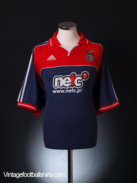 2000-01 Benfica Away Shirt XL Football Shirt