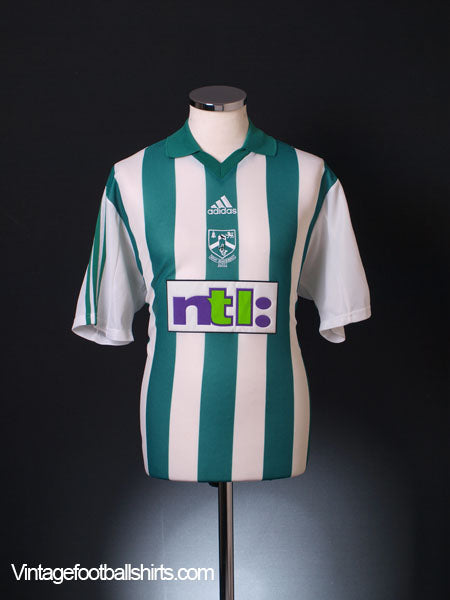 2000-01 Bray Wanderers Home Shirt *Mint* M Football Shirt