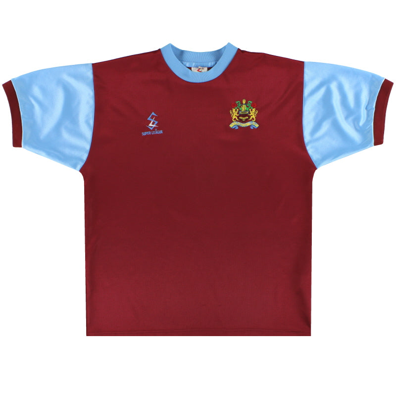 2000-01 Burnley Home Shirt L Football Shirt
