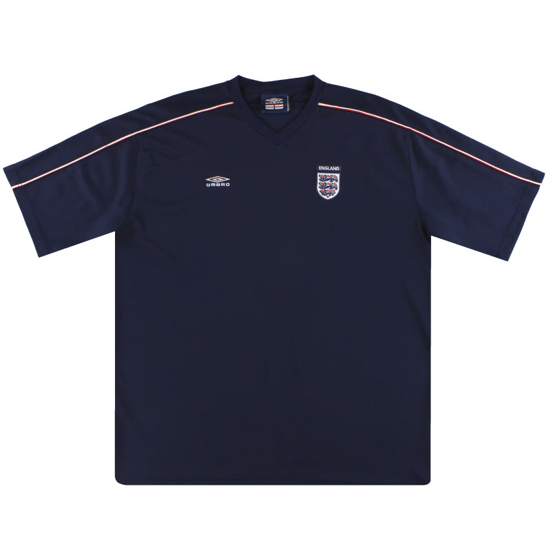2000-01 England Umbro Training Shirt XXL Training Shirt