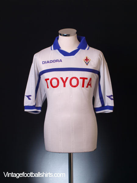 2000-01 Fiorentina Away Shirt XL Football Shirt