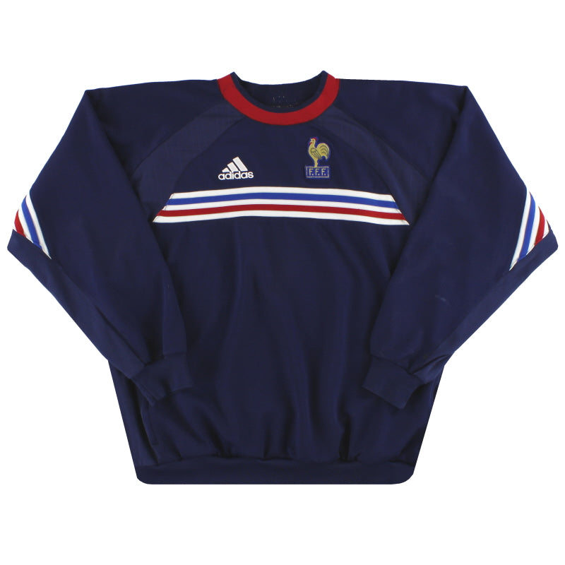2000-01 France adidas Training Jumper L Sweatshirt