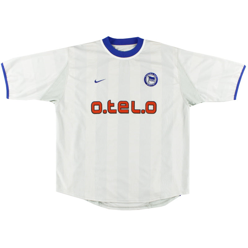 2000-01 Hertha Berlin Nike Away Shirt XL Football Shirt