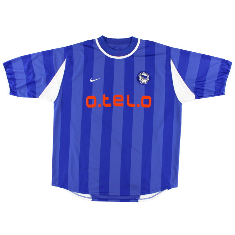 2000-01 Hertha Berlin Nike Home Shirt *Mint* XL Football Shirt