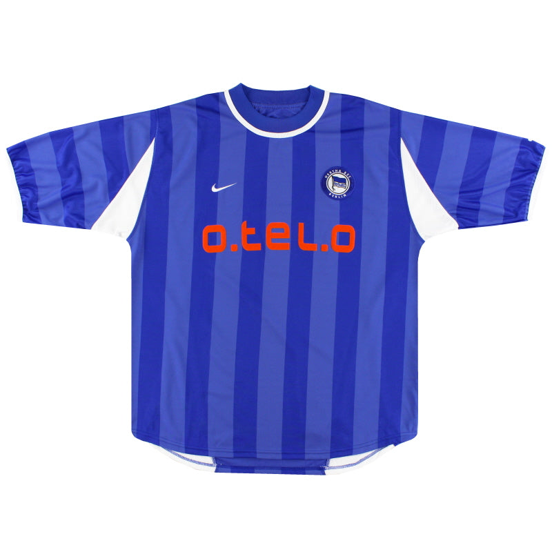 2000-01 Hertha Berlin Nike Home Shirt L Football Shirt