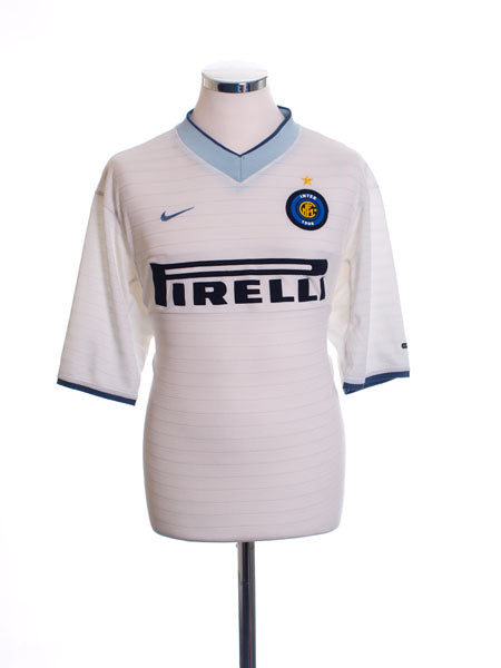2000-01 Inter Milan Away Shirt L Football Shirt