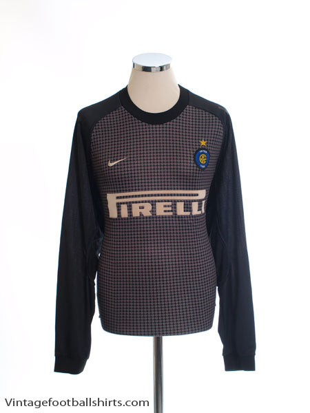 2000-01 Inter Milan Goalkeeper Shirt XL Football Shirt