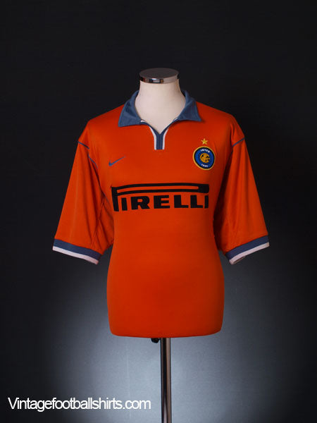 2000-01 Inter Milan Third Shirt XL Football Shirt