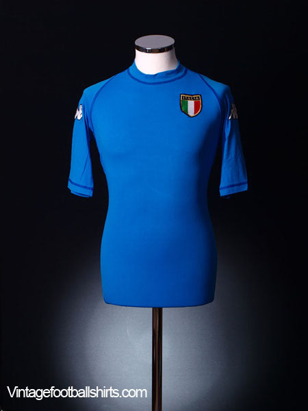 2000-01 Italy Home Shirt L Football Shirt