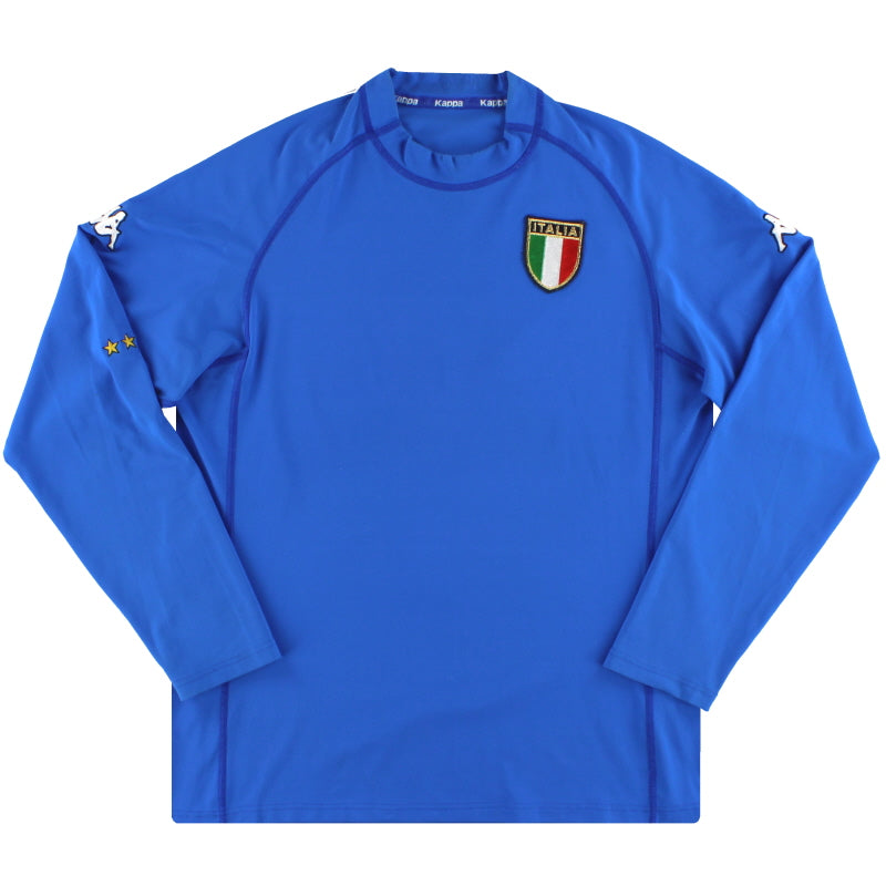 2000-01 Italy Kappa Home Shirt L/S XXL Football Shirt