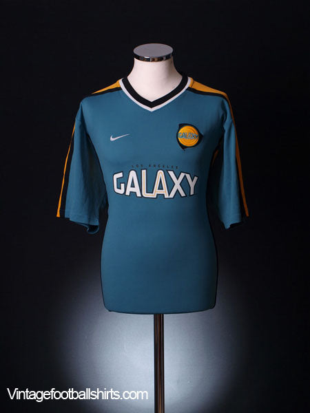 2000-01 LA Galaxy Home Shirt L Football Shirt