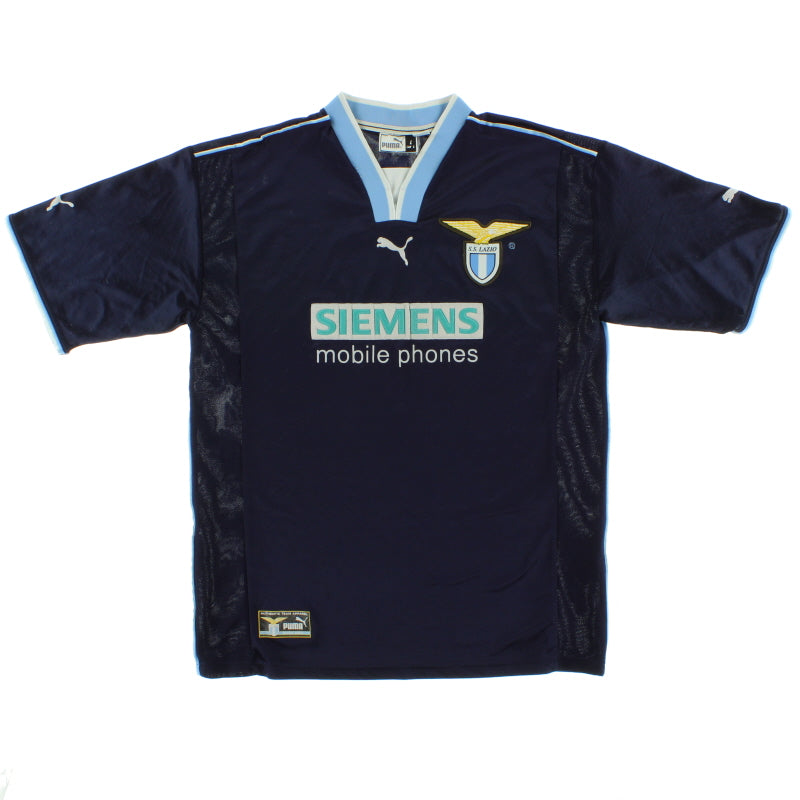 2000-01 Lazio European Away Shirt L Football Shirt