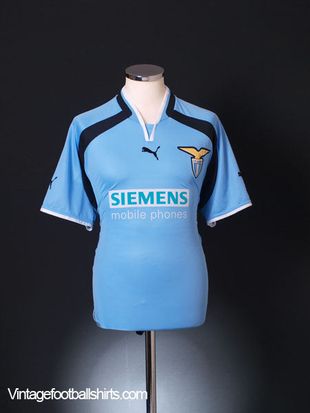 2000-01 Lazio Home Shirt L Football Shirt