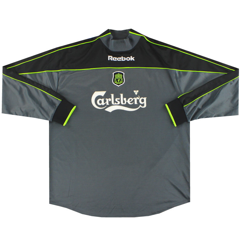 2000-01 Liverpool Reebok Goalkeeper Shirt M Football Shirt