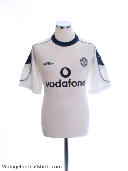 2000-01 Manchester United Away Shirt M Football Shirt