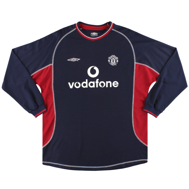 2000-01 Manchester United Umbro Third Shirt *As New* XL Football Shirt