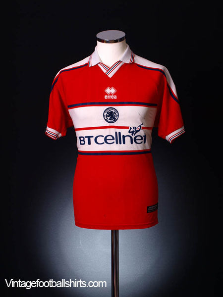 2000-01 Middlesbrough Home Shirt M Football Shirt